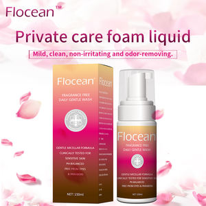 Flocean pembersih busa bebas bau untuk Area intim perawatan kebersihan wanita produk pabrik cuci langsung - Product Image 2