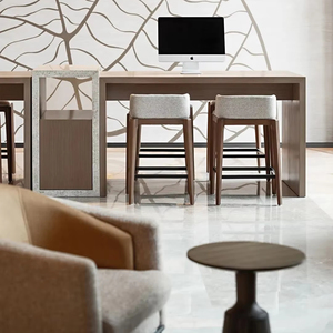 Khách sạn Boutique đồ nội thất bộ sưu tập tùy chỉnh vải giường bảng độc đáo thiết kế nội thất dự án bán buôn tùy chọn có sẵn - Product Image 6