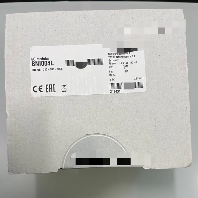 New and Original BNI IOL-310-000-K025 Module Stock in Warehouse PLC Programming Controller