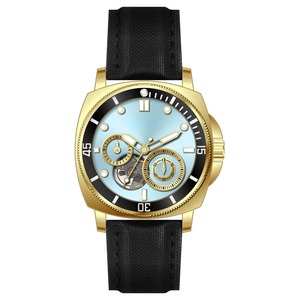 Unisex Charm Limited Edition <b>Automatic</b> Mechanical Watch Stainless Steel Band Sapphire Dial Vintage Sport Design <b>Chronograph</b> 50 - Product Image 1