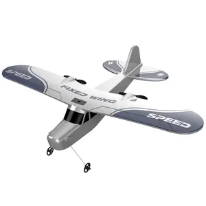 TY9 novo material EPP planador rc 2.4G avião rc com controle remoto com luz noturna LED de alta luminosidade