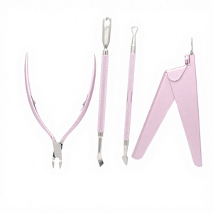 Ensemble de soins des ongles, outils de toilettage professionnels en acier inoxydable, collection pour l'entretien de la manucure, beauté personnelle, usage domestique - Product Image 3