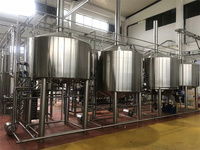 Équipement de brasserie artisanale écoénergétique 3000L 3500L 5000L Ensemble complet de cuves de fermentation et de stockage