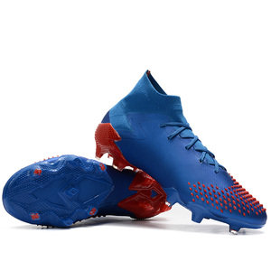 Zapatos <span class=keywords><strong>de</strong></span> Fútbol Negros Cr7 al por Mayor, Zapatos <span class=keywords><strong>de</strong></span> Fútbol Profesionales con Tacos FG, <span class=keywords><strong>Outlet</strong></span> <span class=keywords><strong>de</strong></span> Fábrica OEM <span class=keywords><strong>de</strong></span> China, Zapatos <span class=keywords><strong>de</strong></span> Fútbol para Hombre - Product Image 1