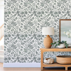 <span class=keywords><strong>Pochoir</strong></span> <span class=keywords><strong>mural</strong></span> fleur, projet de bricolage pour le <span class=keywords><strong>salon</strong></span> de la chambre à coucher, <span class=keywords><strong>pochoir</strong></span> pour papier peint floral, <span class=keywords><strong>pochoir</strong></span> pour peinture murale - Product Image 3