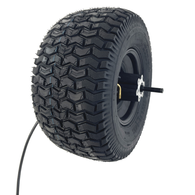 Enhanced 13 Inch Electric Gear Single Axle Hub 36V 2kW Motor Kart  ATV Motor and 13x6.50-6nhs off Road Tires