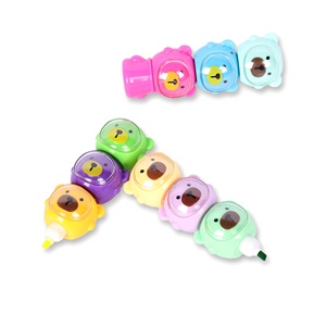 Mini <span class=keywords><strong>surligneur</strong></span> promotionnel, très mignon, <span class=keywords><strong>petit</strong></span> ours, couleur <span class=keywords><strong>pastel</strong></span> ou néon, stylo <span class=keywords><strong>surligneur</strong></span>, marqueur multicolore avec <span class=keywords><strong>surligneur</strong></span> - Product Image 4