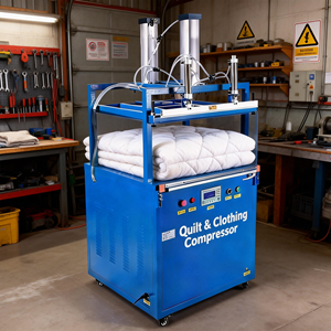 Compresor Industrial de Alta Presión MB800 EU para Procesamiento de Reducción de Volumen de Cojines y Almohadas - Product Image 1