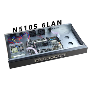 Mini PC Industrial 1U, 6 Puertos LAN, Router, Montaje en Rack, Equipos de Seguridad, Minipc, <span class=keywords><strong>Hardware</strong></span> de Firewall Pfsense Económico - Product Image 4