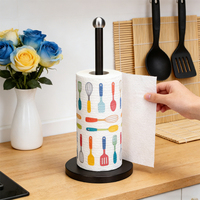 Comptoir en métal Accueil Table Debout Porte-papier Porte-papier de cuisine Porte-rouleau de papier de cuisine