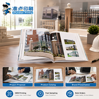 Impression rapide de livrets personnalisés de haute qualité avec reliure piquée à cheval, impression de catalogues personnalisés à couverture rigide en gros pour événements