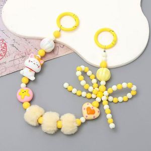 Cadena para Teléfono Móvil de Felpa Estilo Invernal, Colgante de Llavero, Adornos Colgantes con Cuentas a la Moda - Product Image 6