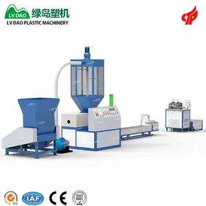 Lvdao Manufacture EPS XPS Styrofoam Foam Plastic Pelletizing Recycling Granulator Machine for EPS XPS Plastic Recycling Machine