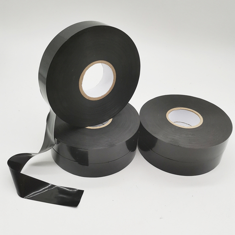 Wholesale High-voltage Wiring Harness PVC Electrical Tape 19mm*20m Black High Temperature Resistannon-bleeding Adhesive Tape