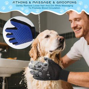 Oem ODM nhà sản xuất Pet tóc dematting deshedding chải chuốt bàn chải 9-in-1 Pet grooming Kit - Product Image 5