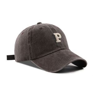 Gorras de Béisbol Retro Teñidas con Pigmentos, Ajustables, de Seis Paneles, Sin Estructura, de Algodón, con Logotipo Personalizado, Gorras Deportivas Lavadas - Product Image 1