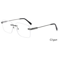 Gafas de Metal Modernas y a la Moda de FEROCE China, Monturas Ópticas de Vidrio, Nuevo Diseño