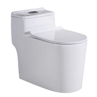 WC monobloc de luxe moderne à siphon et double chasse, en céramique, prix usine, articles sanitaires