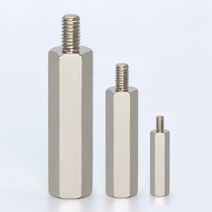 304 thép không gỉ đơn đầu lục giác cột đồng ren Nam Nữ Vít Hex Stud công nghệ bến tàu lạnh - Product Image 4