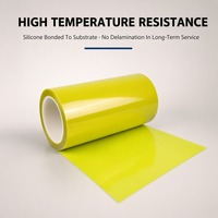 Ruban adhésif en film de silicone monobloc sans support, membrane en caoutchouc de silicone adhésive, isolation, étanchéité, épissage, conformable