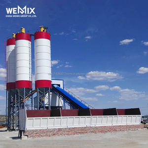 HZS120 Centrale à béton Centrale à béton stationnaire Centrale à béton prêt à l'emploi Mélangeur à béton à courroie - Product Image 1