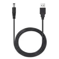 USB 2.0 Male Tipe A Ke Plug Barrel Jack Adapter Plug DC Power Supply Kabel Charger Kabel Pengisian