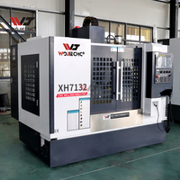 Fraiseuse verticale CNC axes, Center de fraisage à 4 axes en métal