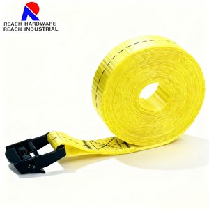 Correa de Amarre con Hebilla de Leva de Nailon de 1 Pulgada, Ajustable, Resistente, con Trinquete para Carga, Kayak, Bicicletas - Product Image 4