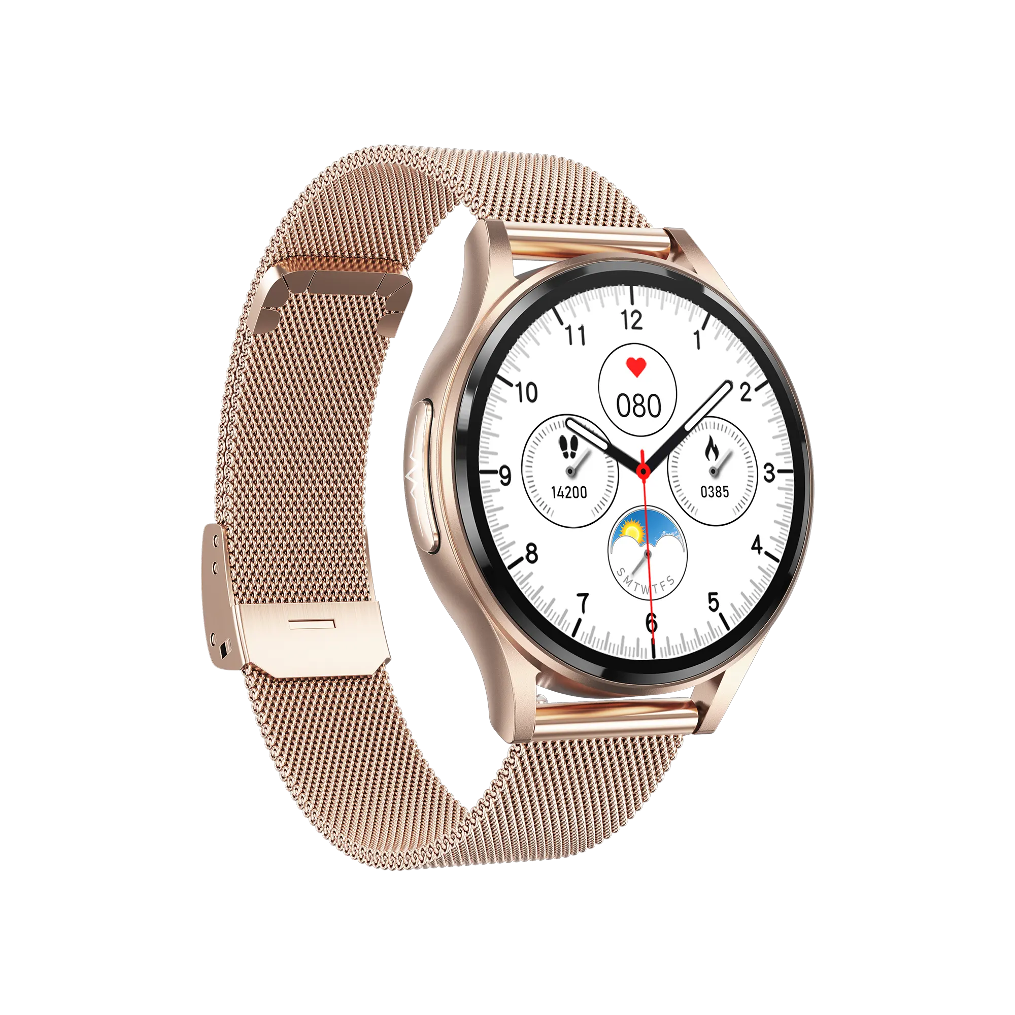 Reloj de Salud de diseño patentado, pantalla táctil completa de 1,43 pulgadas, alta capacidad, tiempo de espera prolongado, reloj inteligente ECG PPG