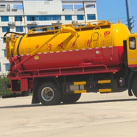 Véhicule d'aspiration des eaux usées East Wind Shagang, nouveau modèle manuel diesel 150-250 CV, 12 m³, Euro 6, origine Hubei