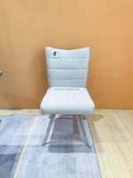 Ensemble de 2 chaises d'appoint avec accoudoir pivotant moderne au design de base en métal pour la maison, le bureau, la cuisine, la salle de sport et la salle de bain pour le parc.