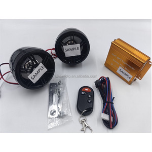 Sistem suara Studio, Audio Studio speaker Stereo alarma FM aksesori motor untuk pemutar musik MP3 <span class=keywords><strong>alarm</strong></span> sepeda motor untuk skuter elektrik - Product Image 2