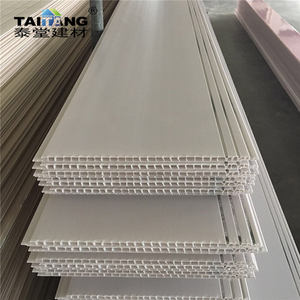 Panneau De plafond <span class=keywords><strong>en</strong></span> bois, panneau décoratif <span class=keywords><strong>en</strong></span> <span class=keywords><strong>Pvc</strong></span> De 6M - Product Image 5