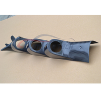 Couvercle de pilier à triple jauge en fibre de carbone pour Hyundai Genesis Coupé 2009-2011