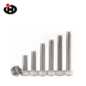 Customized A2-70 Stainless Steel Hex Head Bolt DIN933