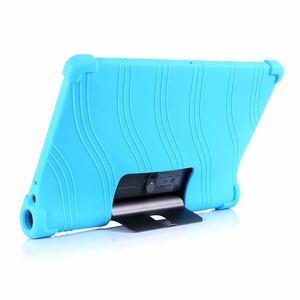 Custodia Protettiva in Silicone <span class=keywords><strong>per</strong></span> <span class=keywords><strong>Tablet</strong></span> <span class=keywords><strong>Lenovo</strong></span> 10.1 YOGA Tab 5 Yoga5 X705 10.1, Guscio Posteriore Antiurto e Anti-Collisione in Morbido Silicone - Product Image 2