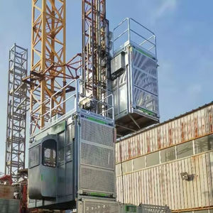 Bahan bangunan Tiongkok <span class=keywords><strong>2T</strong></span> 40m/menit <span class=keywords><strong>Sc200</strong></span> Lift konstruksi lift bangunan - Product Image 1