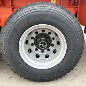 Semirremolque de plataforma plana de 2 ejes y 20 pies con placa deflectora de acero, de alta capacidad de carga, para equipo pesado, con alto índice de clics y ventas. - Product Image 4