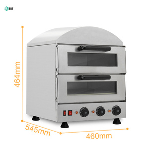 เตาอบเบเกอรี่ไฟฟ้าเตาอบพิซซ่า2ชั้นเตาอบพิซซ่าสำหรับร้านพิซซ่าอาหารจานด่วน - Product Image 3