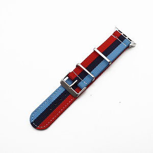 De banda de reloj para <span class=keywords><strong>Apple</strong></span> <span class=keywords><strong>Watch</strong></span> <span class=keywords><strong>38mm</strong></span> 40mm de la OTAN de Nylon de la venda de reloj para iWatch 5 4 3 2 1 correa de reloj de 42mm 44mm <span class=keywords><strong>pulsera</strong></span> de la muñeca - Product Image 5
