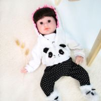 56CM unisexe Reborn bébé poupée jouet Mini à la mode souple Silicone gonflable pour enfants numéro de modèle modélisation