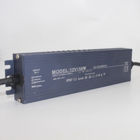 Fuente de Alimentación Conmutada LED de 30-400W 12V, Impermeable, AC-DC, Carcasa de Plástico para Luces de Calle/Proyectores, Alta Eficiencia