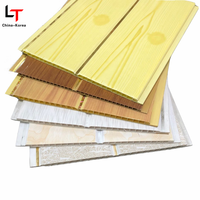 Paneles de techo de PVC entrelazados blancos hechos en fábrica desde hace mucho tiempo, revestimiento interior de PVC a precio de fabricante