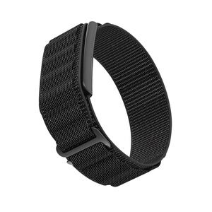 Nouvelle Arrivée en Gros : Bracelet de Remplacement en Nylon pour Amazfit Helio Sport, Réglable, Boucle Auto-agrippante 24mm, 16 Couleurs - Product Image 2