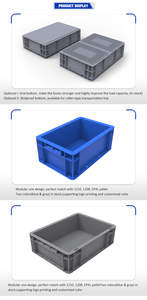 Thùng nhựa đựng hàng nặng, chống tĩnh điện, chất lượng cao, kích thước tiêu chuẩn EU, có thể xếp chồng, dùng trong công nghiệp, vận chuyển & bán buôn - Product Image 4