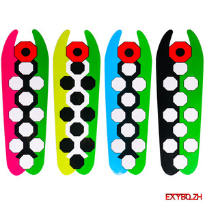Pegatinas invisibles UV para cebo de pesca DIY, papel láser con escamas de calamar, PVC PET PE de alta transparencia, accesorios de pesca - Product Image 2
