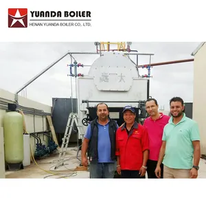 1 ton rice paddy steam boiler for rice mill