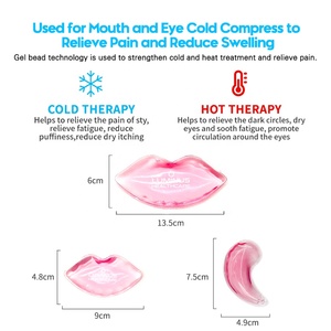 Hot bán tùy chỉnh Gel môi nóng lạnh băng gói cho môi và miệng thư giãn vẻ đẹp y tế - Product Image 3