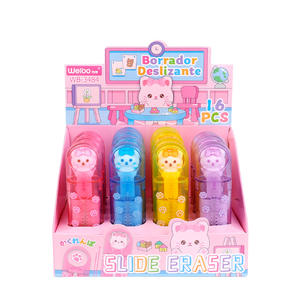 クリエイティブ漫画動物鉛筆消しゴムコンパクトポータブル学生文具クリーンコンパクト - Product Image 6