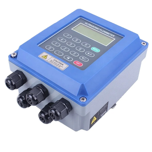 Siêu âm nhiệt năng lượng mét kỹ thuật số đo lưu lượng treo tường kẹp trên BTU mét chất lỏng - Product Image 3